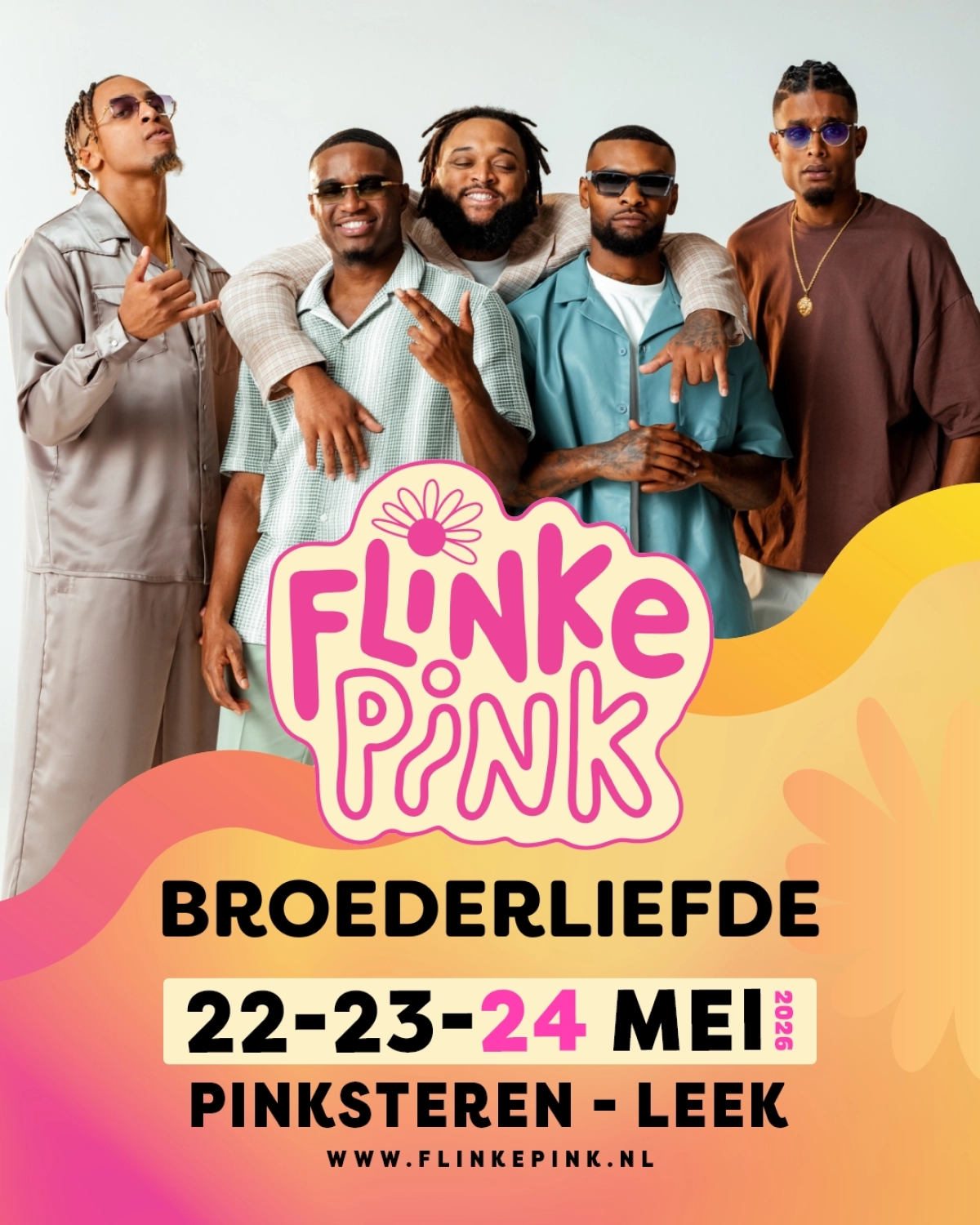 Broederliefde Flinke Pink 2026